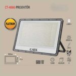Cata CT-4666 600W Slim Led Projektör 6400K Beyaz - Görsel 2