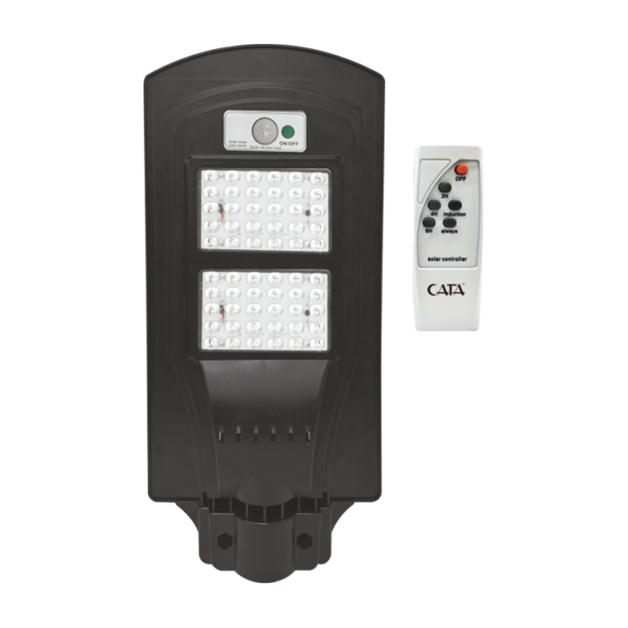 ct-4691 Cata 60W SOLAR Led Sokak Armatürü CT-4691 Beyaz Işık - Görsel 1