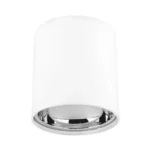 Cata Foça Beyaz - Platin Sıva Üstü Dekoratif Armatürü CT-5421B