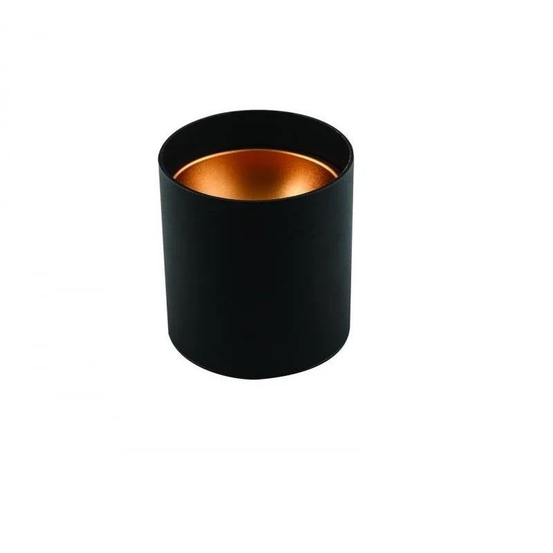 5421 Cata Foça Sıva Üstü Dekoratif Armatürü Siyah - Bakır CT-5421SB - Görsel 1