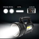 900 Lümen Ultra Güçlü El Feneri WATTON WT-613