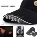 Şapkaya Takılan Balıkçı Kafa Lambası Watton Wt-127