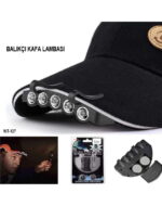 Şapkaya Takılan Balıkçı Kafa Lambası Watton Wt-127