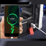 Solar Panelli LED’li Fener Watton WT-614 Şarjlı, Kompakt ve Güçlü