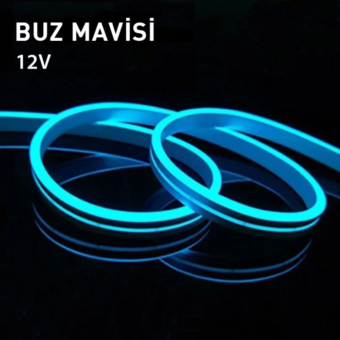 Cata 12V Buz Mavi Neon Led CT-4555BM - Görsel 2