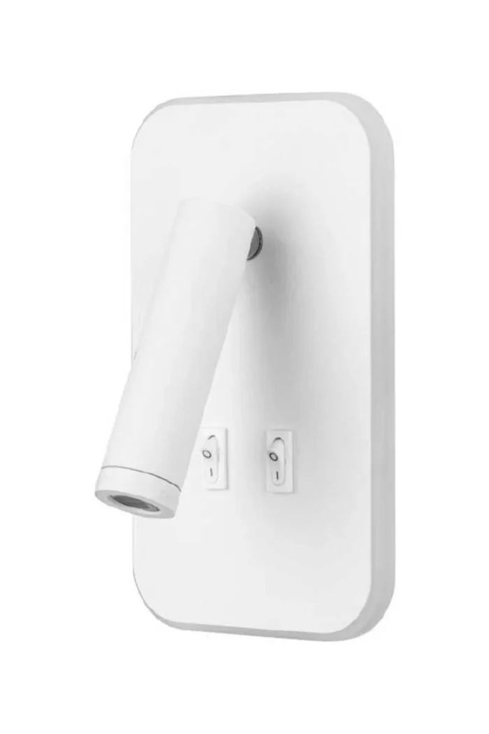 Cata 13W Tuvalu Yatak Başı Çift Kademeli Dekoratif Led Aplik Beyaz kasa CT-5253B - Görsel 2