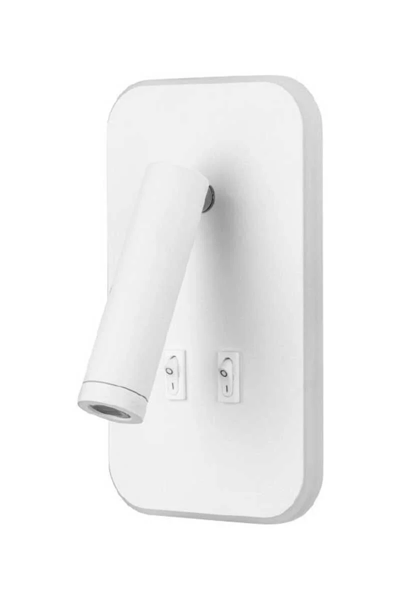 cata-duvar-aplik-beyaz-ct-5253b Cata 13W Tuvalu Yatak Başı Çift Kademeli Dekoratif Led Aplik Beyaz kasa CT-5253B - Görsel 1