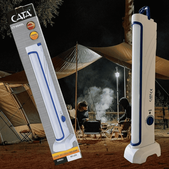 Cata İznik 80 Ledli Dimmerli Işıldak CT-9940 - Görsel 2