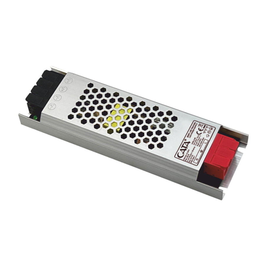 ct-2675 Cata 12,5 Amper Şerit 12v Led Trafosu (150W) (SÜPER SLİM FANSIZ) CT-2675 - Görsel 1