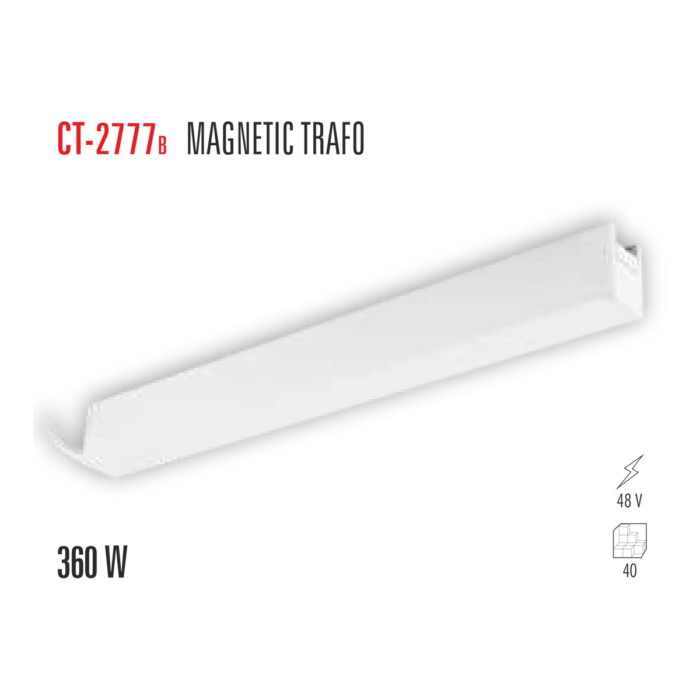 CATA 48V Magnet Trafo 360W Beyaz Kasa – CT-2777B - Görsel 2