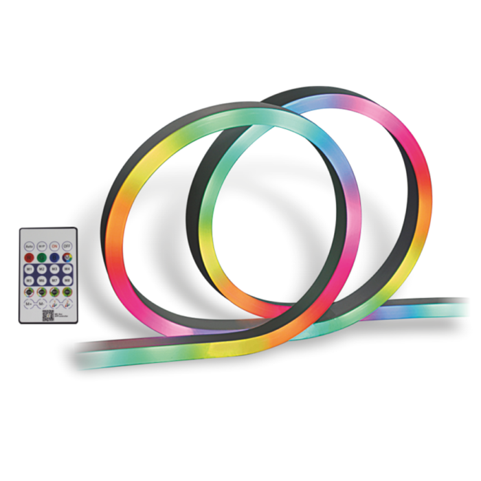 Cata 220V Kumandalı RGB Pixel Neon Led 5 Metre CT-4567 - Görsel 2