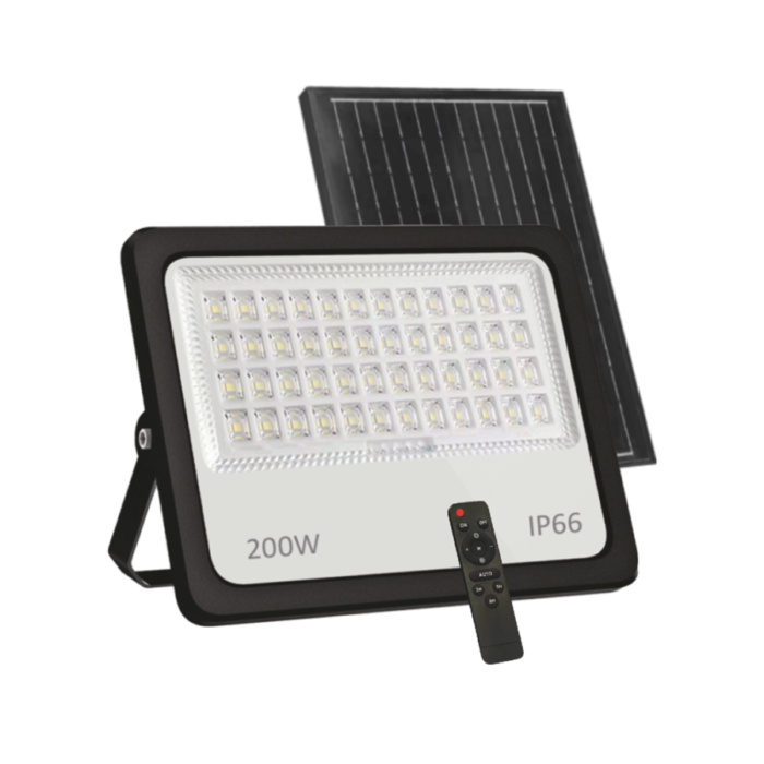 Cata 200W SOLAR Led Sokak Projektör CT-4649 Beyaz Işık - Görsel 2