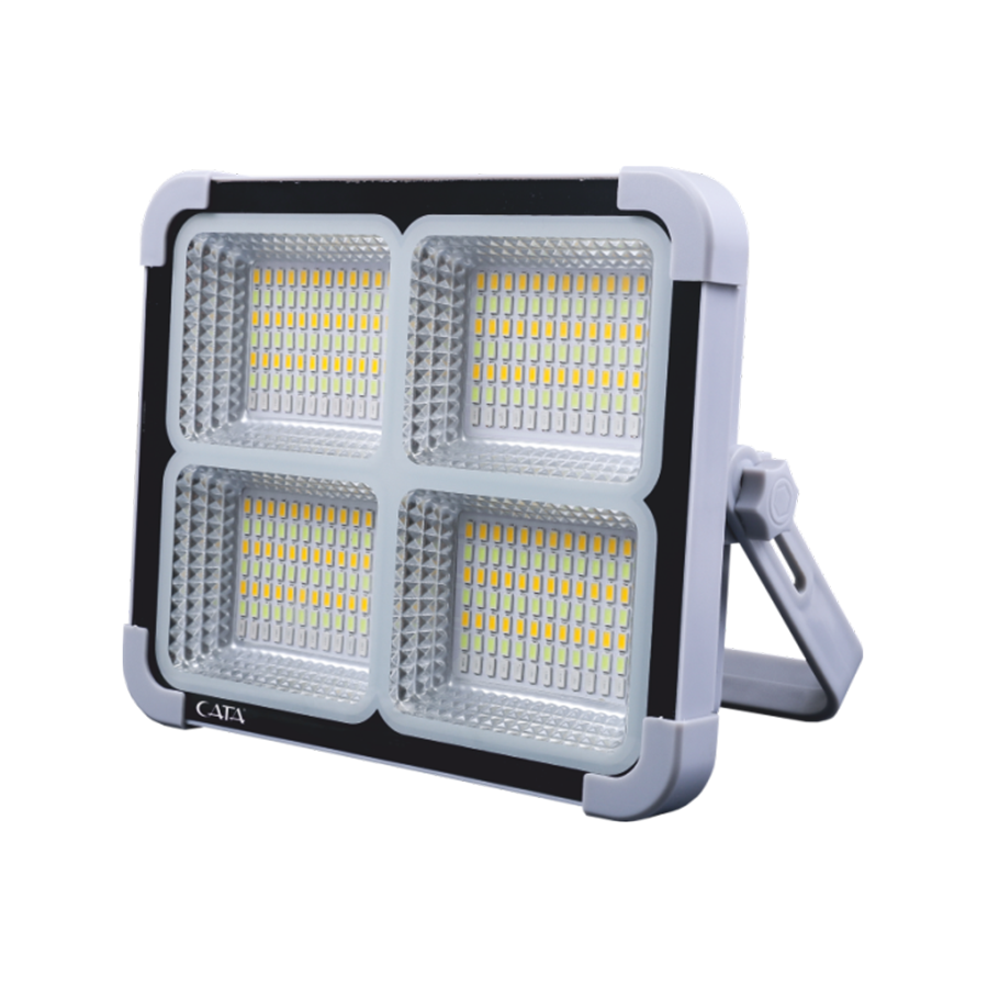 ct-4698 Cata 200W 6400K Taşınabilir Şarjlı Solar Projektör CT-4698 - Görsel 1