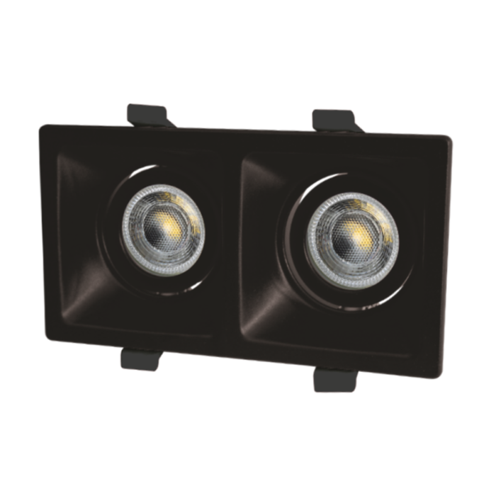 Cata Dekoratif Spot Puma 2'li Siyah CT-5005 (Ampül ve Duy Hariç) - Görsel 2