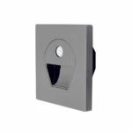 Cata 1W 6400K Beyaz Işık Sensörlü Led Koridor Armatürü Füme Kasa CT-5170FB