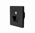 Cata 1W 3200K Gün Işığı Sensörlü Led Koridor Armatürü Siyah Kasa CT-5170SG