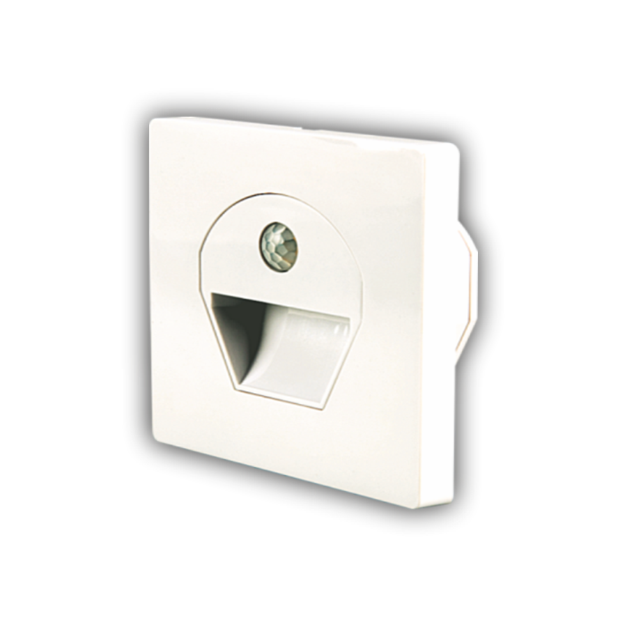 ct-5170 Cata 1W 6400K Beyaz Işık Sensörlü Led Koridor Armatürü Beyaz Kasa CT-5170BB - Görsel 1