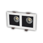 Cata Dekoratif Spot Pars 2'li Siyah-Beyaz CT-5227 (Ampül ve Duy Hariç)