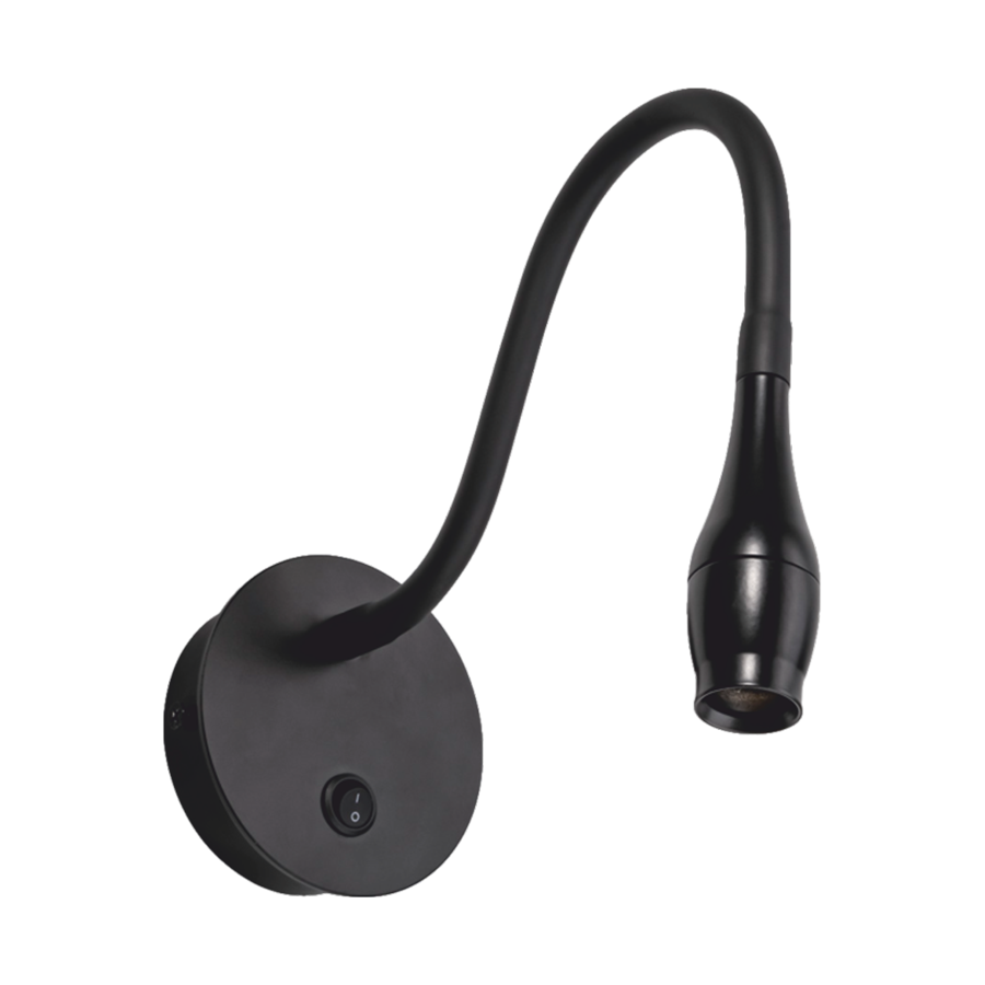 ct-5232 Cata Siyah 3W 3200K Gün Işığı Baykuş Dekoratif Led Aplik CT-5232 - Görsel 1