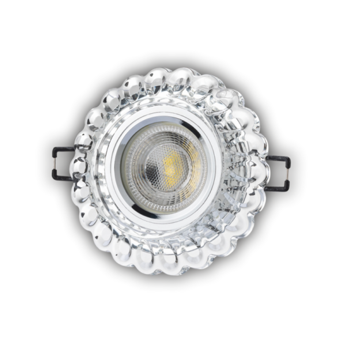 Cata Sümbül Cam Spot Led Efektli CT-6594 (Ampül ve Duy Hariç) - Görsel 2