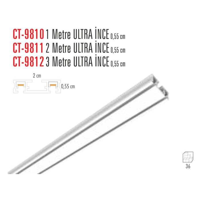 CATA Magnet Ray (3Metre) Beyaz CT-9812 - Görsel 2