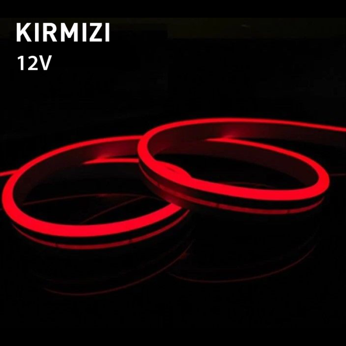 Cata 12V Kırmızı Neon Led CT-4555K - Görsel 2