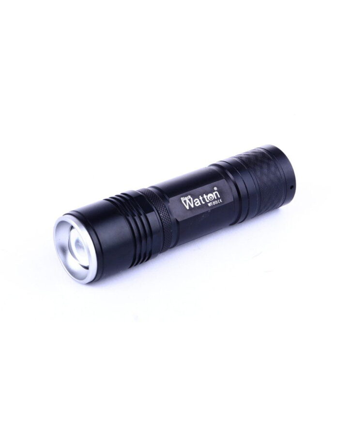 Polis İkaz Işıklı Watton Şarjlı EL Feneri Wt-313 - Görsel 2