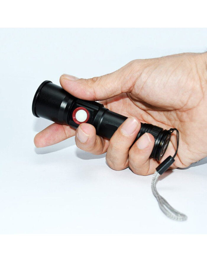 XML-2 Led 1.000 Lümen USB Şarjlı EL Feneri Watton Wt-611 - Görsel 2