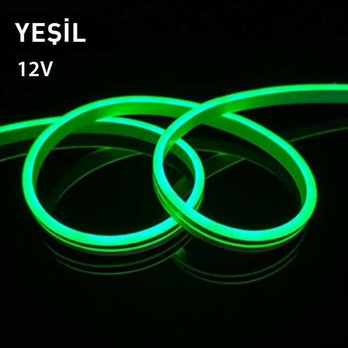 Cata 12V Yeşil Neon Led CT-4555Y - Görsel 2