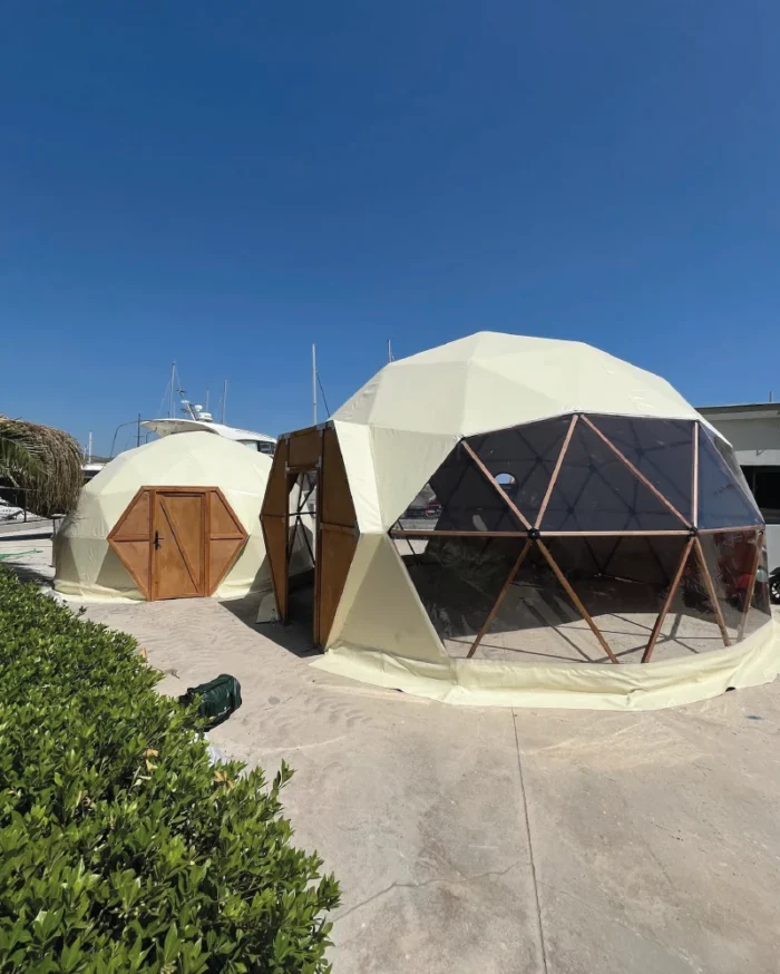 AHŞAP DOME ÇADIR (AD-NA5) – Glamping & Lüks Açık Alan Çözümü - Görsel 2