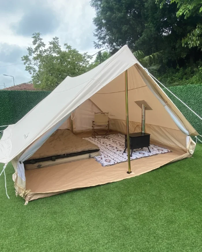CAMPOUT PLUTON 3,20 × 3 MT Kanvas Çadır NG-PLT-3 - Görsel 2