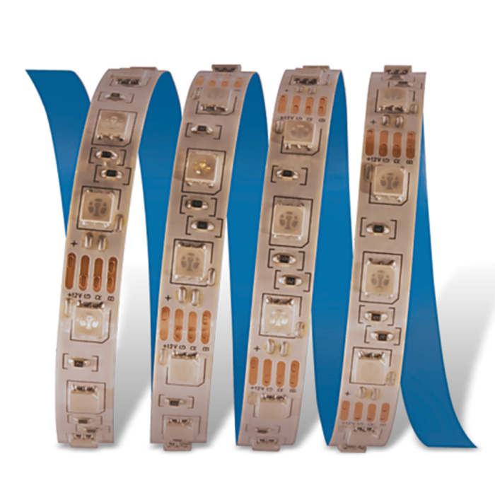 Cata 3 Çipli Şerit Led İç Mekan 12V RGB - CT-4545 - Görsel 2
