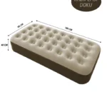 CAMPOUT YÜKSEK TEK KİŞİLİK ŞİŞME YATAK KREM (NG C149-Y)