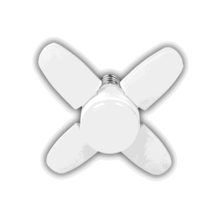 Cata 30 Watt Dörtlü Pervane Led Ampul 6500K Beyaz Işık CT-1151 - Görsel 2