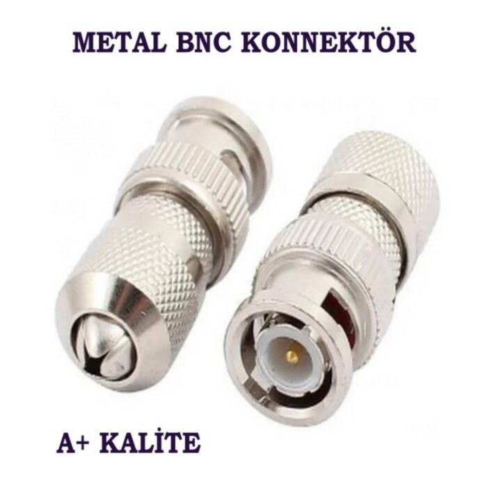 BNC Konnektör Metal A+ Kalite Teico-5002 - Görsel 2