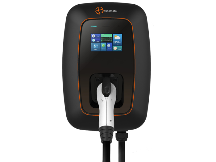 Tunçmatik My Charger 22kW AC Trifaze T2 Ev Tipi Kablolu Elektrikli Araç Şarj İstasyonu (TSK16031) - Görsel 2
