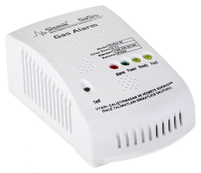 SİSMİK GaSis-M 12V / 24V DC Kuru Kontak Çıkışlı Gaz Alarm Cihazı - Görsel 2