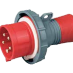 Tem IP67 Kilitli 3P+N+T 32A Trifaze Seyyar Fiş 676.532.340