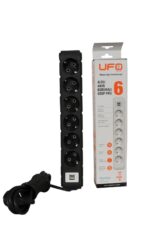 UFO 6'lı Grup Priz USB Akım Korumalı 5 Metre