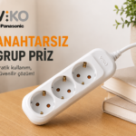 Viko Multi-let Dörtlü Priz Topraklı Kablolu Ç.K. 5 Mt 90 11 34 05