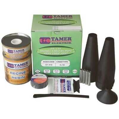 Tamer 1 KV 3X70+35 Alüminyum Reçineli Ek Mufu – Ürün Kodu: AE1 37035