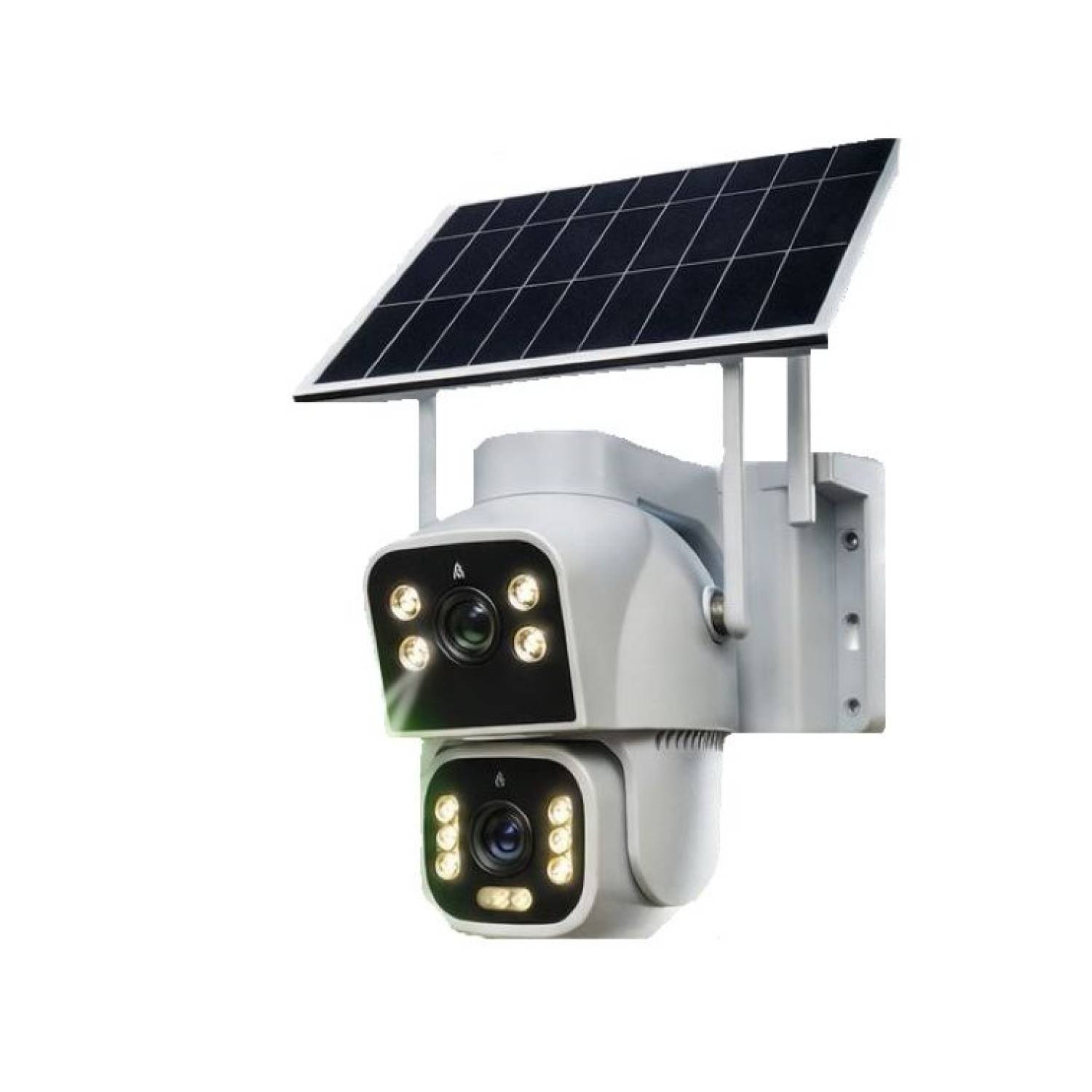 2 Kameralı Renkli Gece Görüşlü Solar Güneş Enerjili Kamera Teico-4113 2 Kameralı Renkli Gece Görüşlü Solar Güneş Enerjili Kamera Teico-4113 - Görsel 1