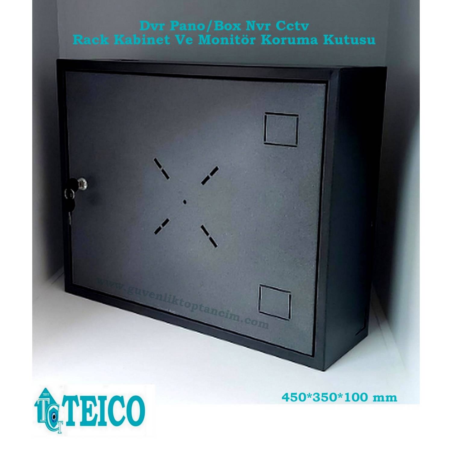 4u Dvr Nvr Box Pano Rack Kabineti Ve Monitör Koruma Panosu Teico-5040 4U DVR NVR Box Pano Rack Kabineti ve Monitör Koruma Panosu TEICO-5040 - Görsel 1