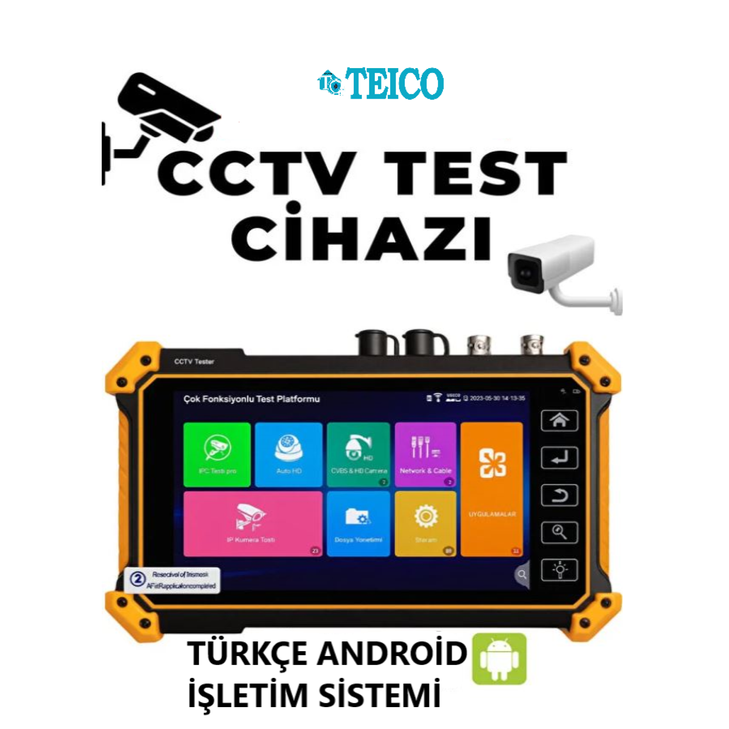 CCTV - IP Kamera - Fiber Test Cihazı - CCTV Kamera Test - Kablo Bulucu V58-S CCTV - IP Kamera - Fiber Test Cihazı - CCTV Kamera Test Cihazı - Kablo Bulucu - Görsel 1