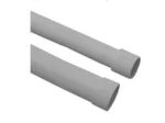 Mutlusan 16'lık PVC Alev Yaymayan Muflu Boru (Boy: 3m) - 001 045 110016 30 17