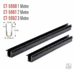 Cata Alabama Yaylı Magnetic Ray 2 Metre Siyah CT-5964